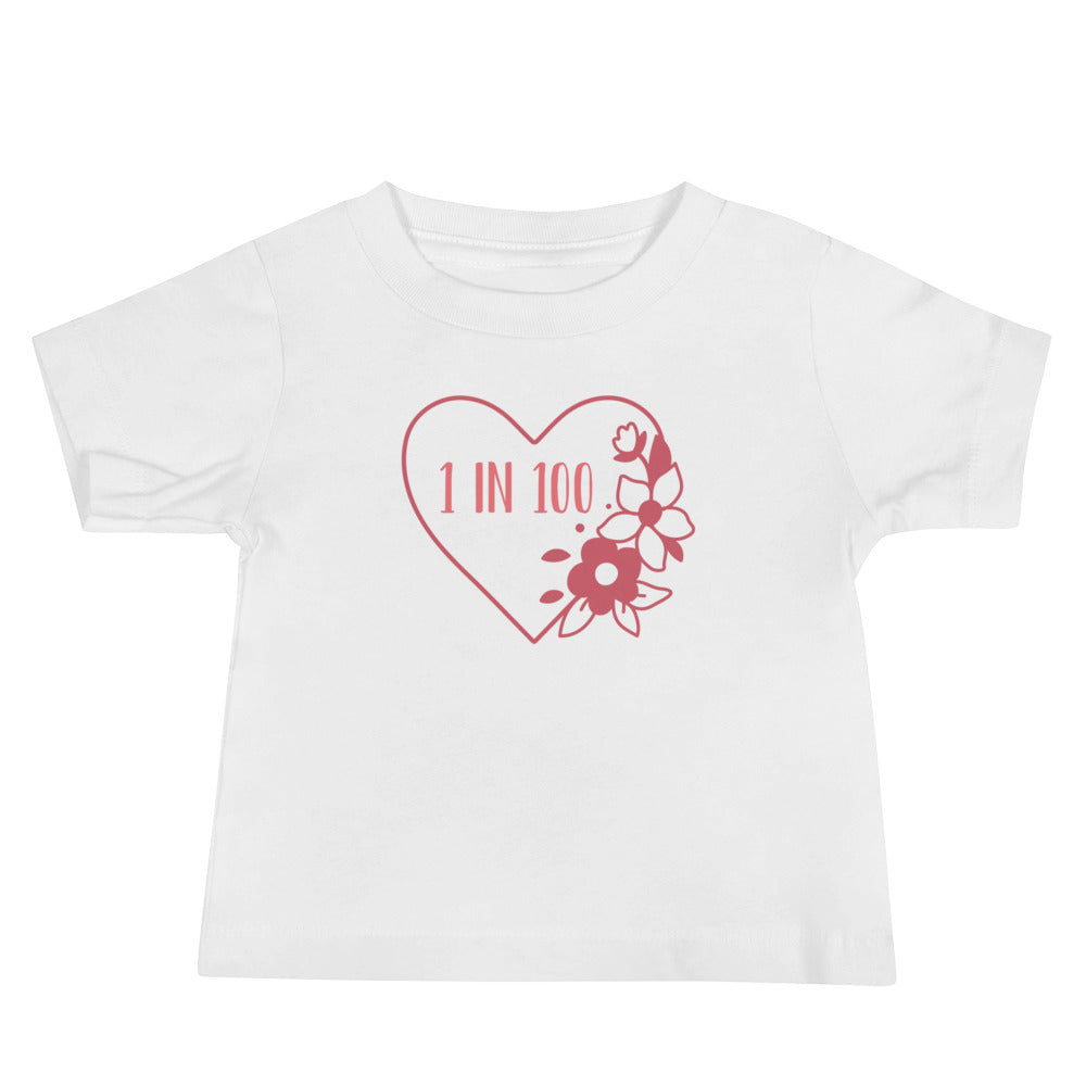 Heart Flower - Baby Jersey Short Sleeve Tee