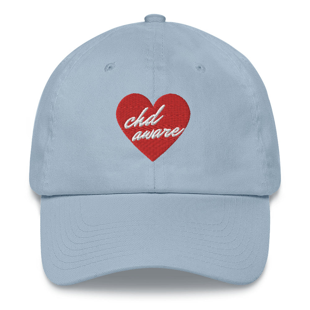 CHD Aware Heart Logo - Dad hat