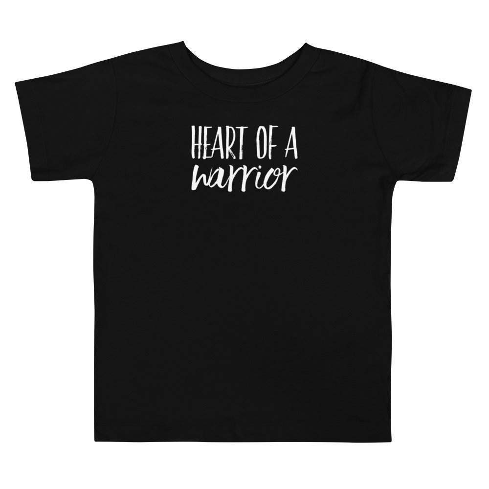 Heart of a Warrior - Toddler Short Sleeve Tee