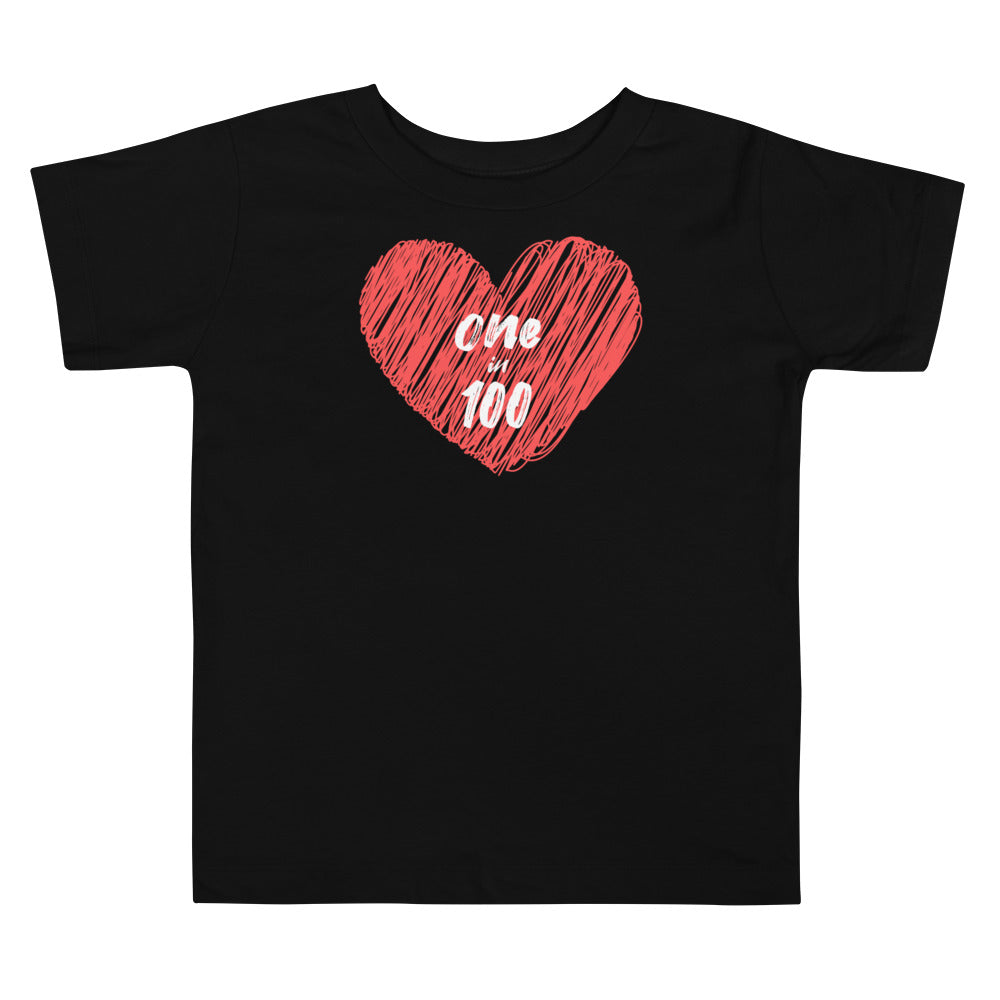 One in 100 - Toddler Short Sleeve Tee