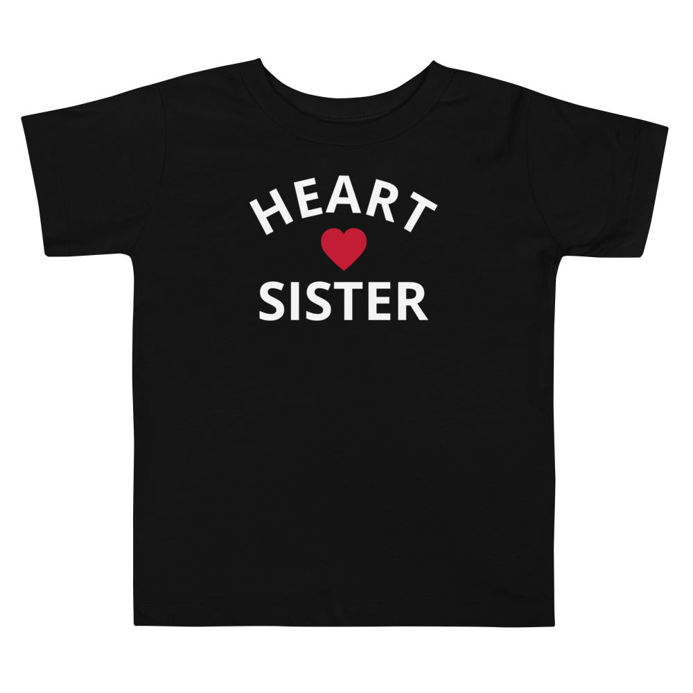 Heart Sister - Toddler Short Sleeve Tee