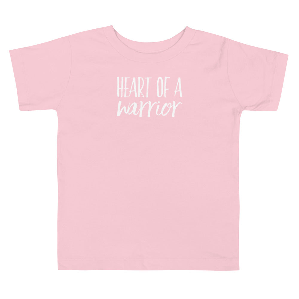 Heart of a Warrior - Toddler Short Sleeve Tee