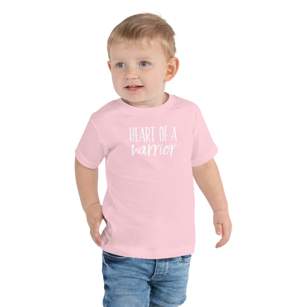 Heart of a Warrior - Toddler Short Sleeve Tee
