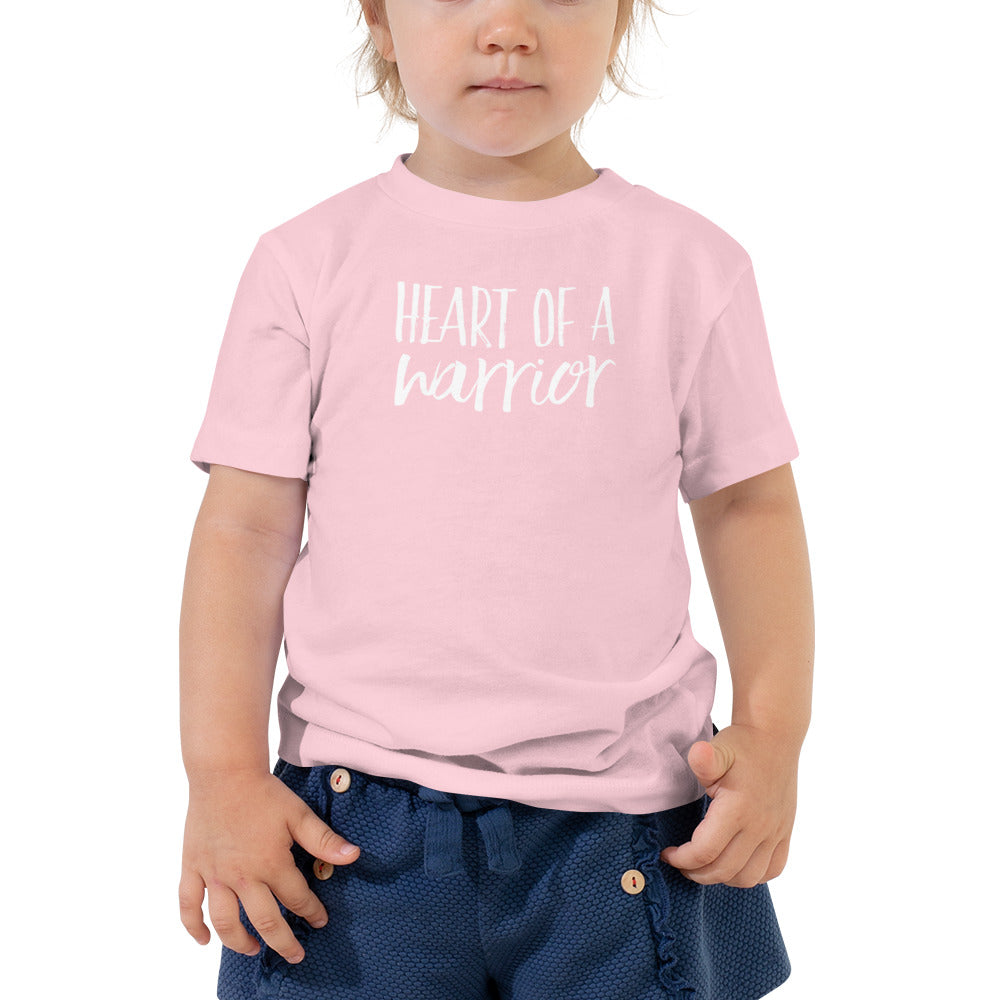 Heart of a Warrior - Toddler Short Sleeve Tee