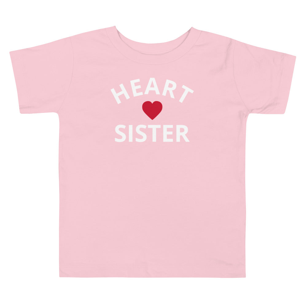 Heart Sister - Toddler Short Sleeve Tee