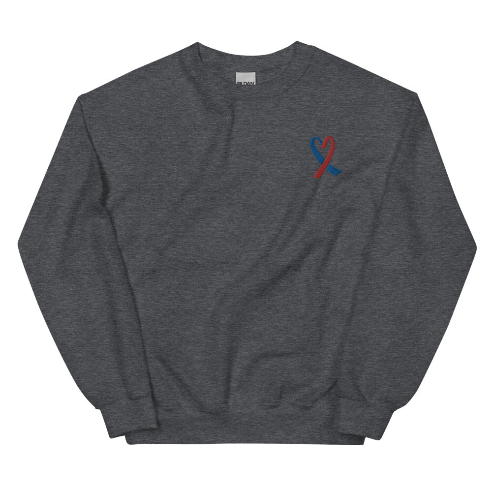 Heart Ribbon - Unisex Sweatshirt