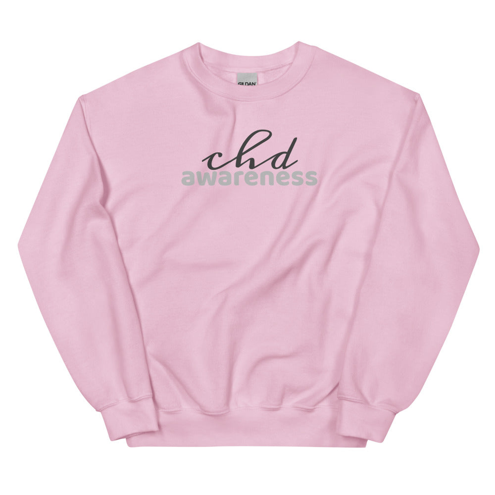 CHD Awareness Two Tone - Unisex Sweatshirt
