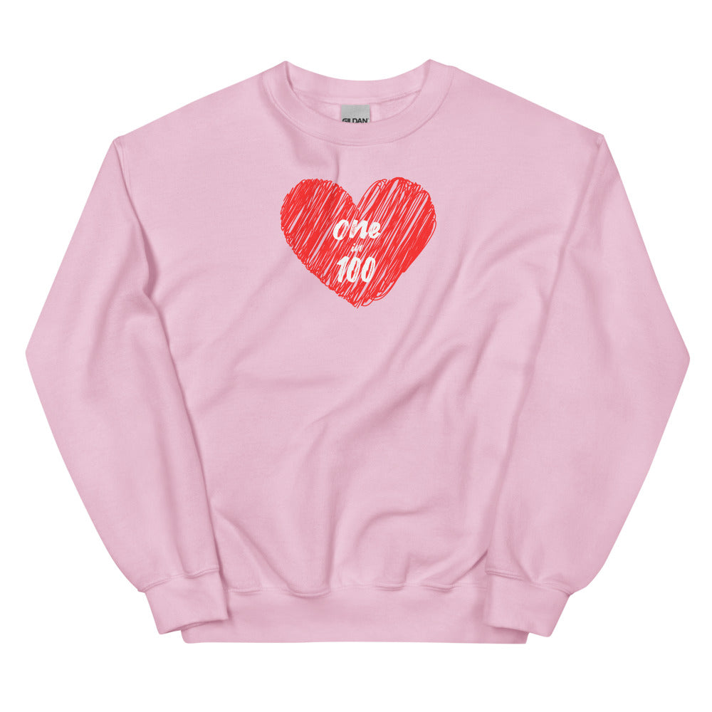 One in 100 - Unisex Sweatshirt