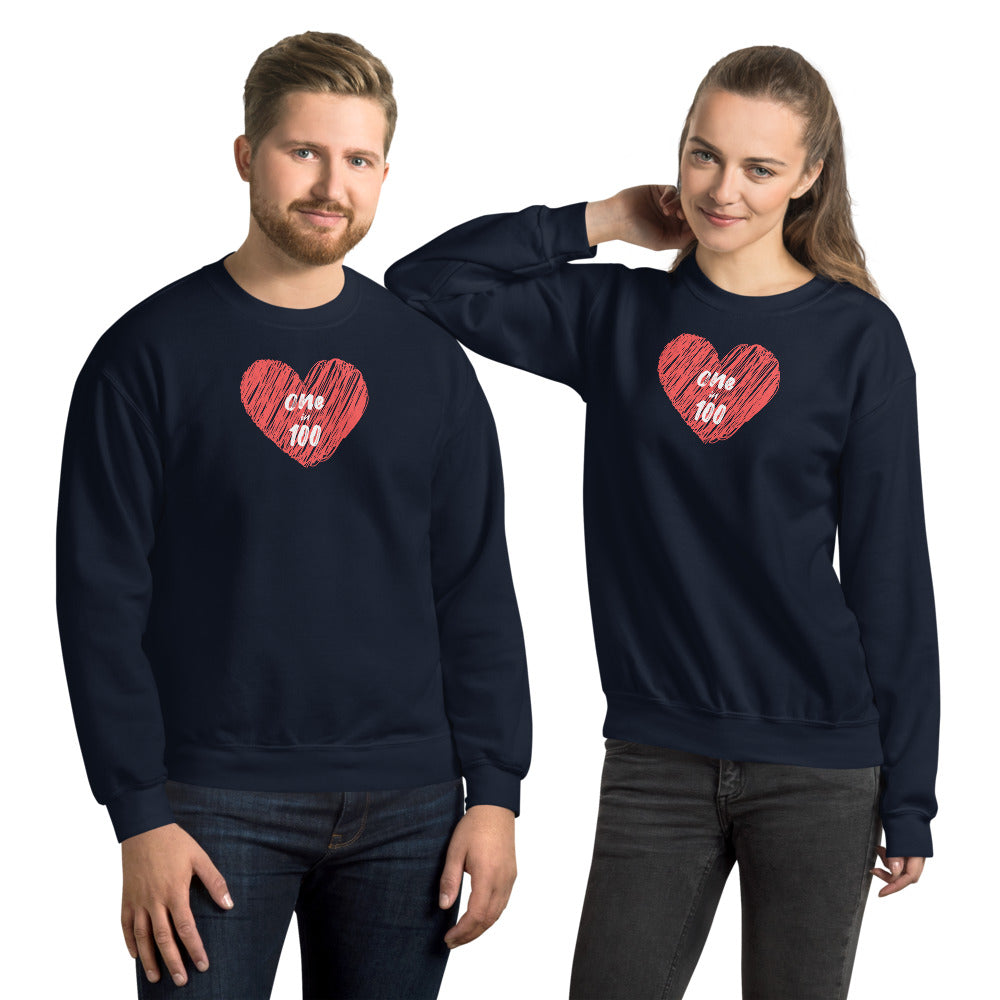 One in 100 - Unisex Sweatshirt