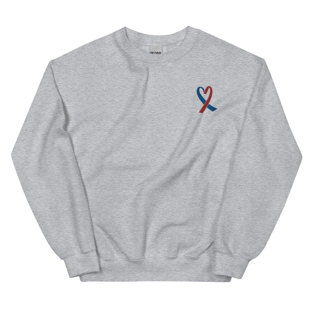 Heart Ribbon - Unisex Sweatshirt
