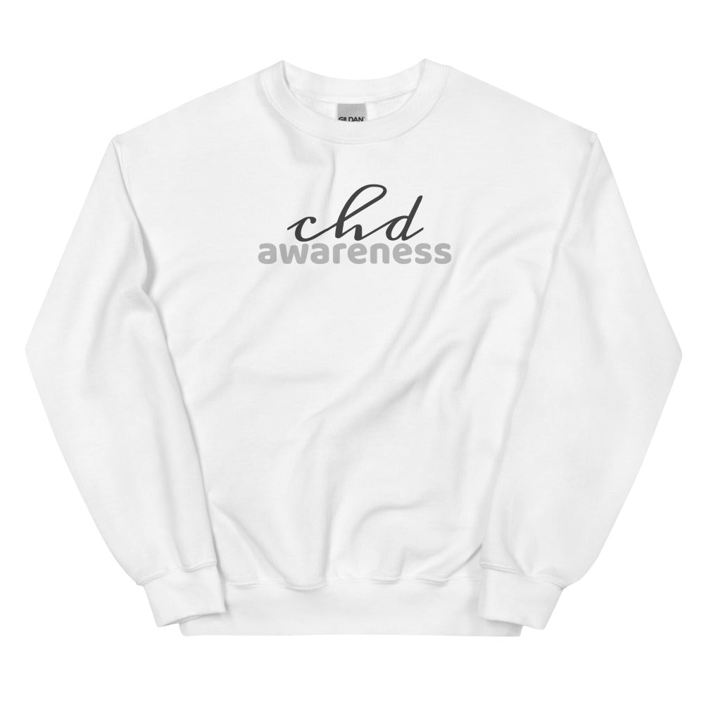 CHD Awareness Two Tone - Unisex Sweatshirt