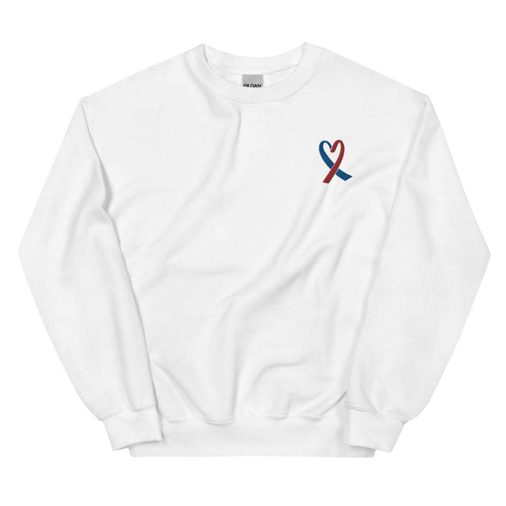 Heart Ribbon - Unisex Sweatshirt