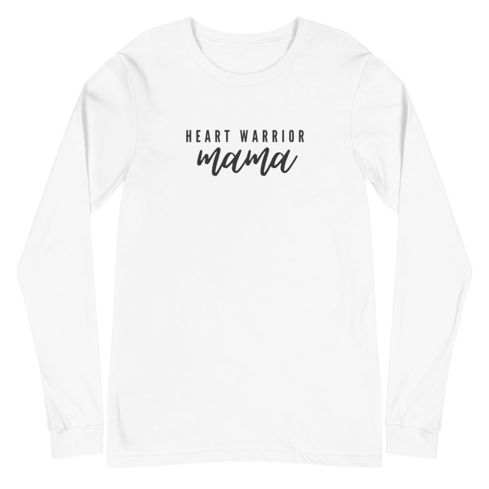 Heart Warrior Mama - Unisex Long Sleeve Tee