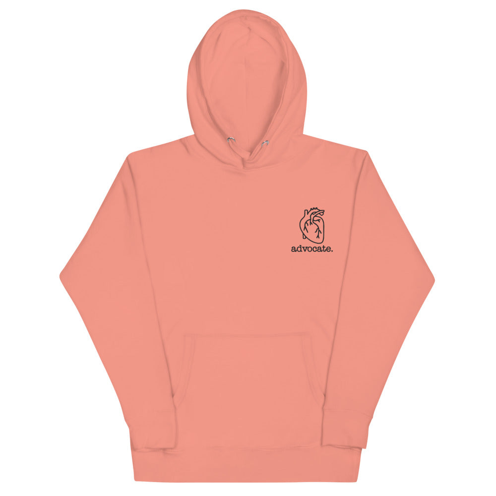 Heart Advocate - Unisex Hoodie – CHD Apparel Co.