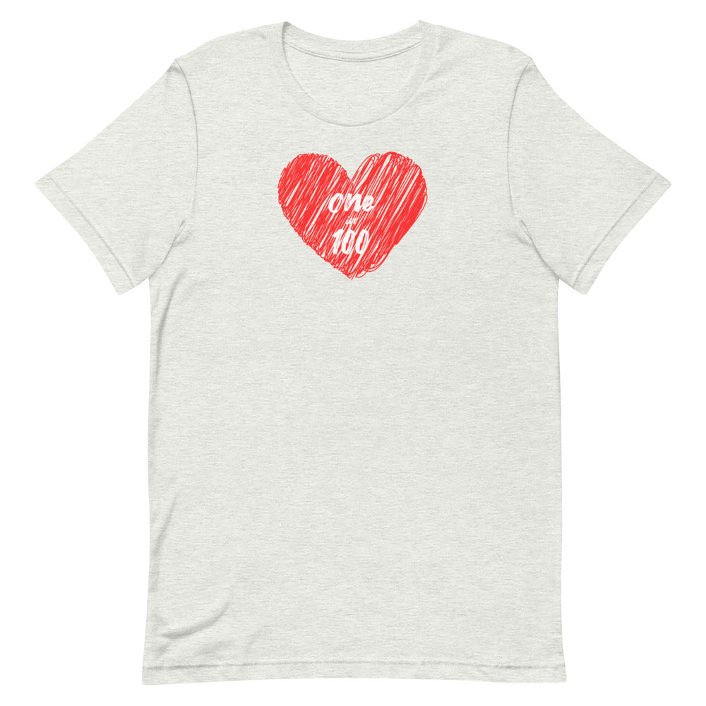 One in 100 - Short-Sleeve Unisex T-Shirt