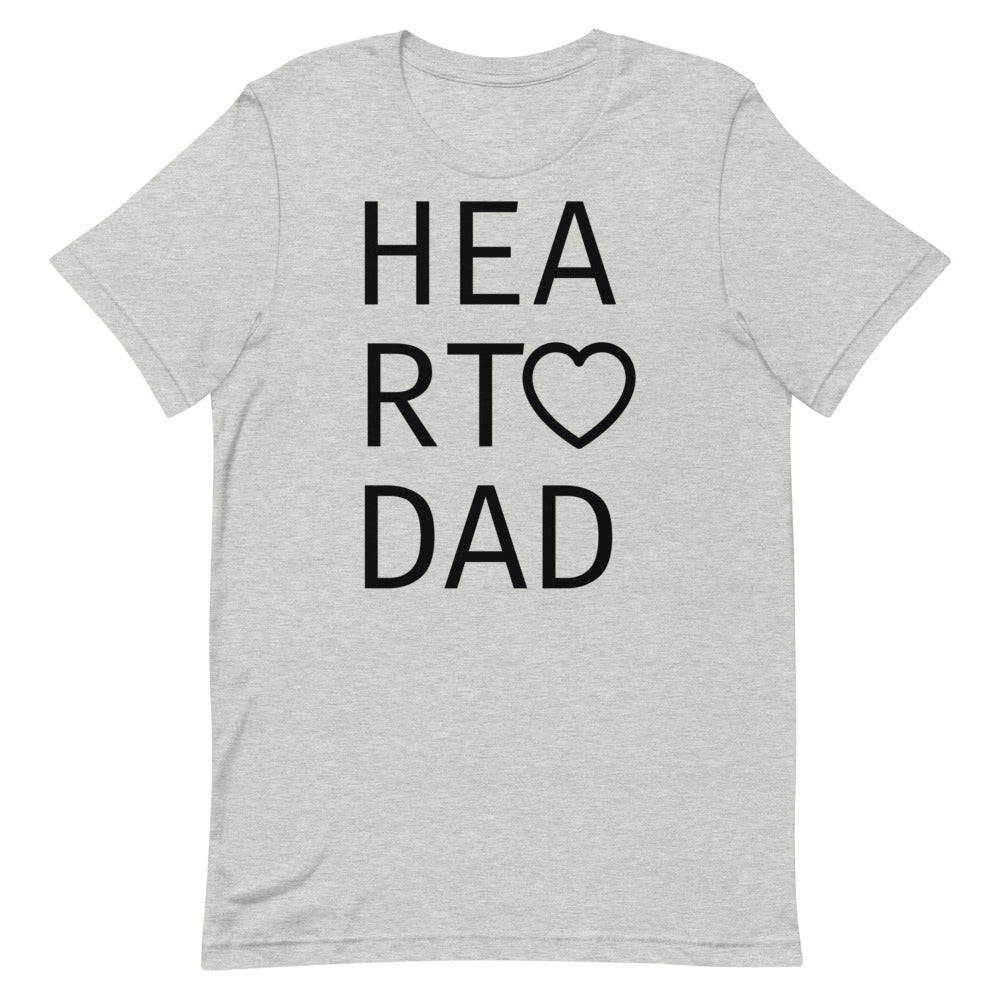 Heart Dad - Short-Sleeve Unisex T-Shirt