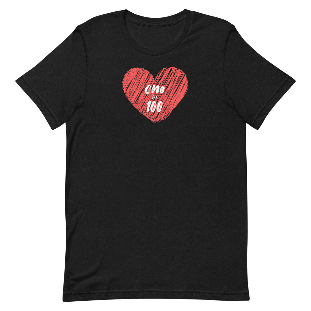 One in 100 - Short-Sleeve Unisex T-Shirt