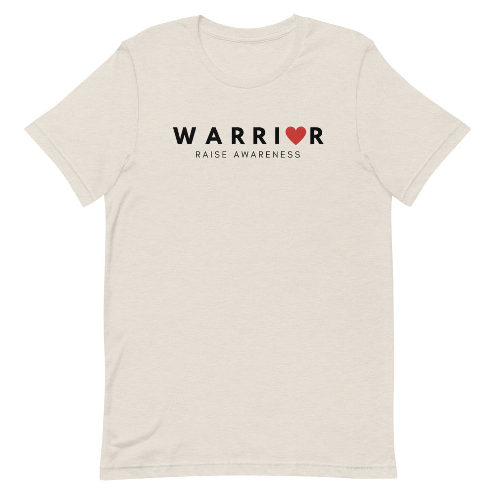 Warrior Raise Awareness - Short-Sleeve Unisex T-Shirt