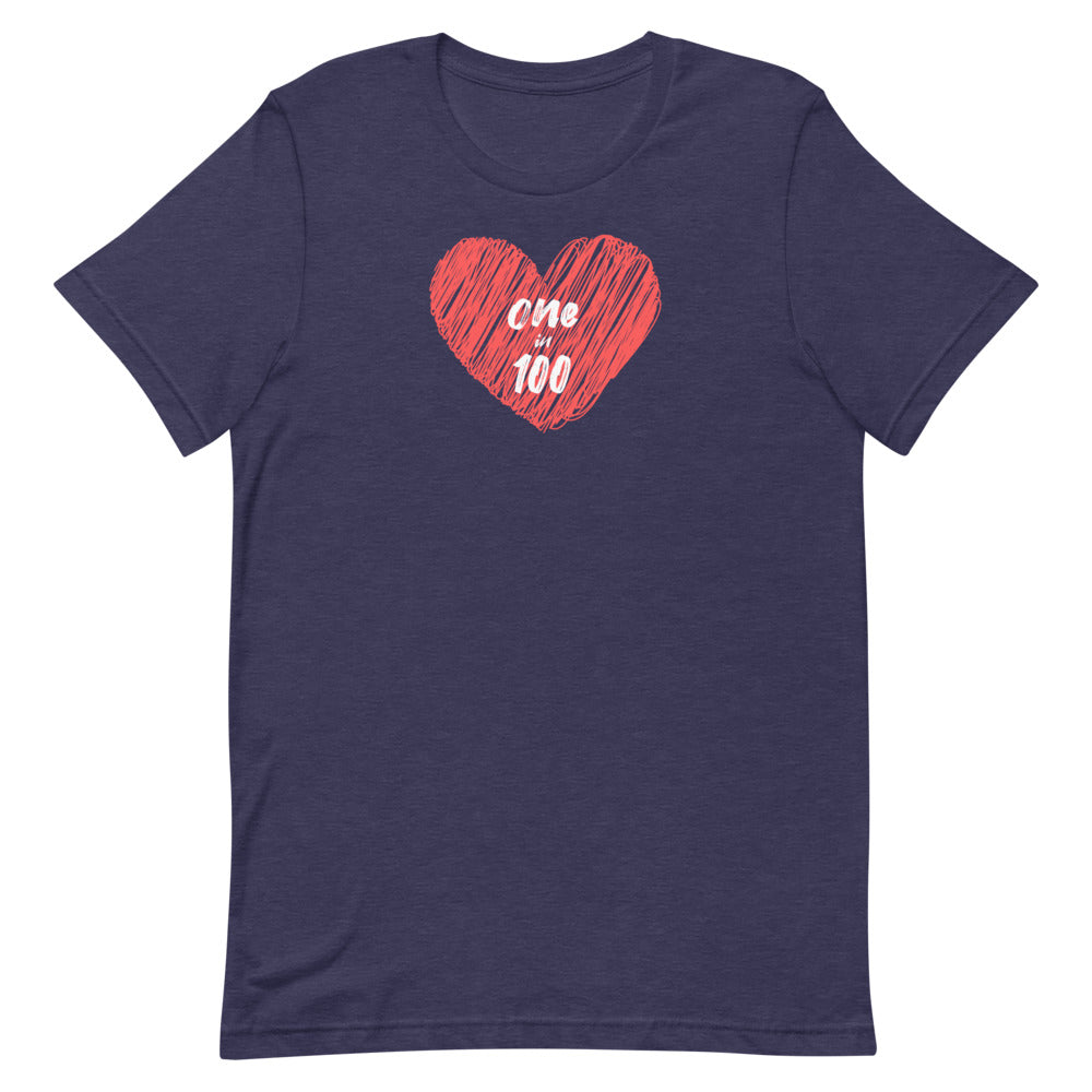 One in 100 - Short-Sleeve Unisex T-Shirt