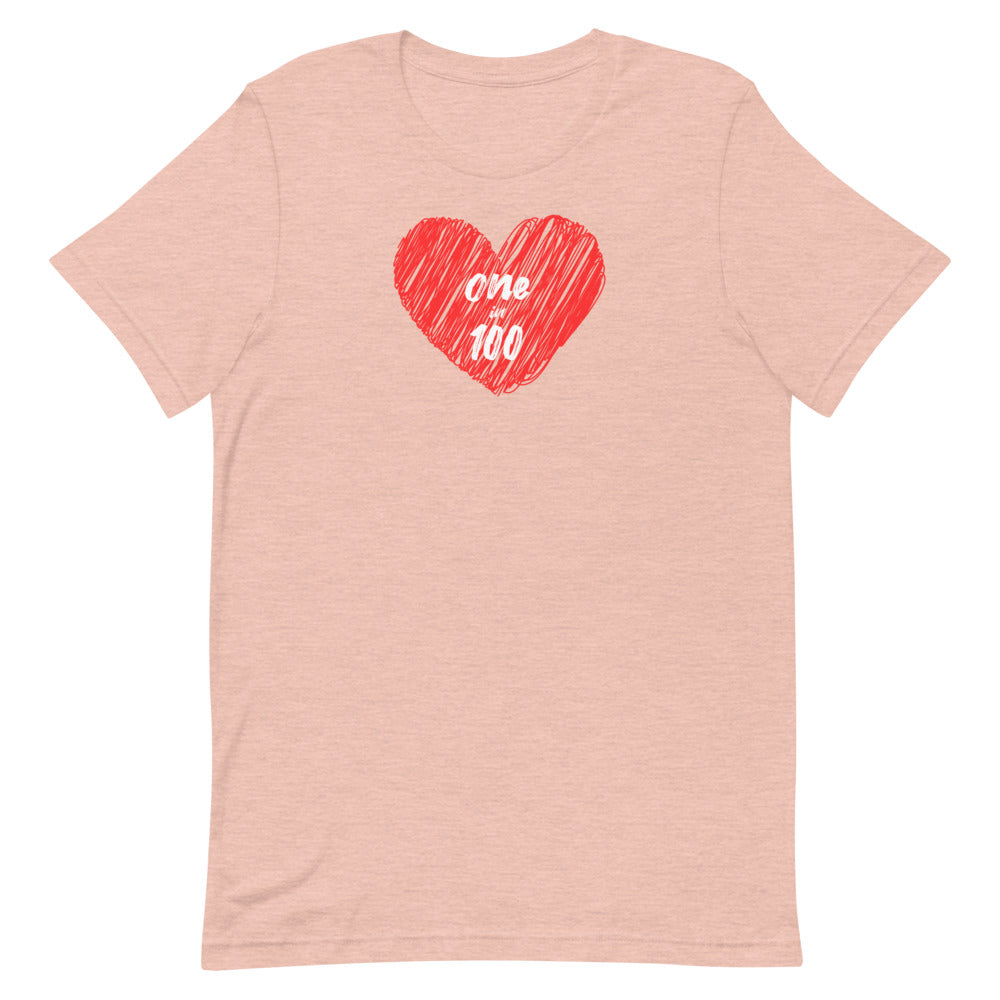 One in 100 - Short-Sleeve Unisex T-Shirt