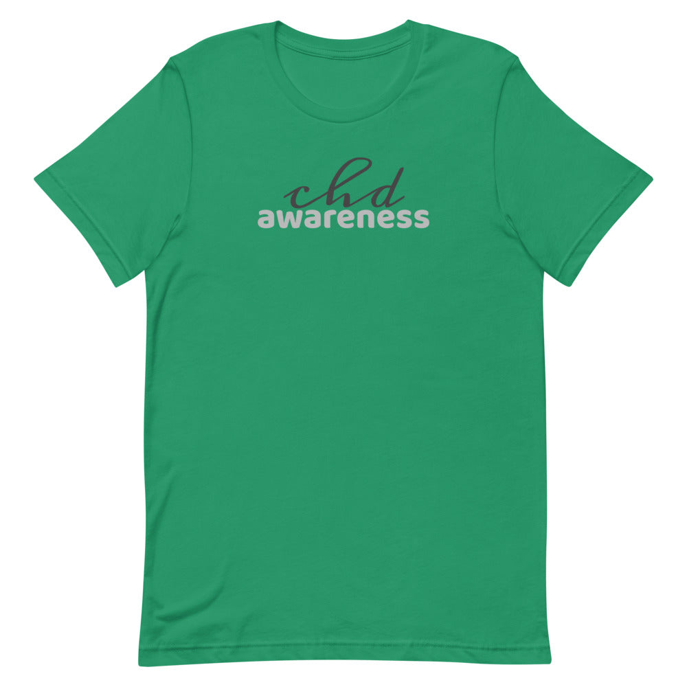 CHD Awareness Two Tone - Short-Sleeve Unisex T-Shirt