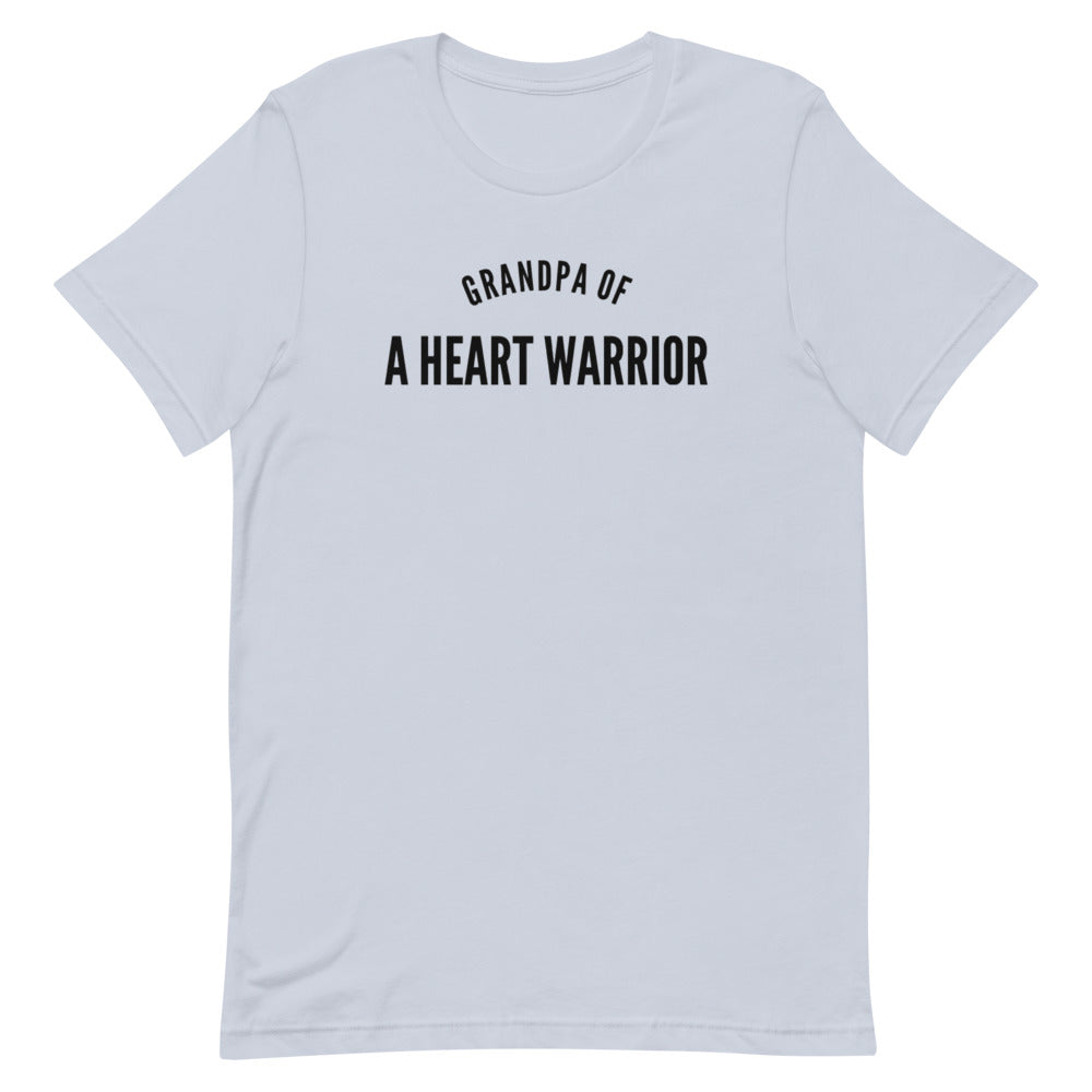 Grandpa of a Heart Warrior - Short-Sleeve Unisex T-Shirt