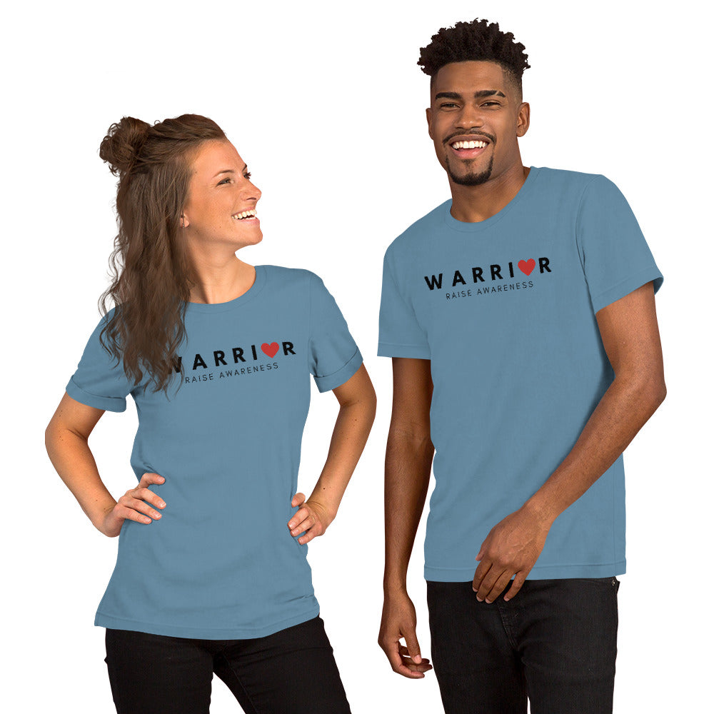 Warrior Raise Awareness - Short-Sleeve Unisex T-Shirt