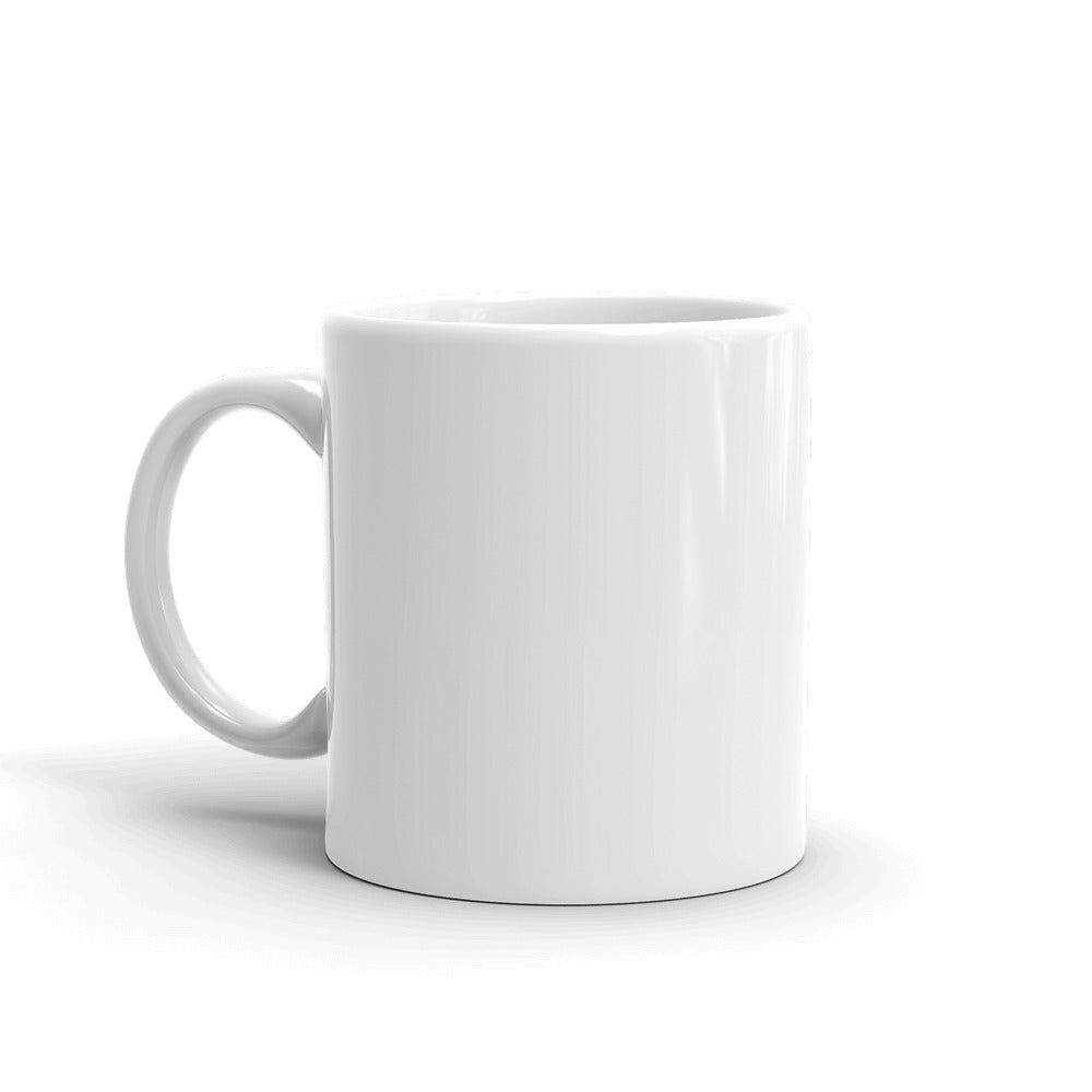CHD Heart Strong Fingerprint - White glossy mug