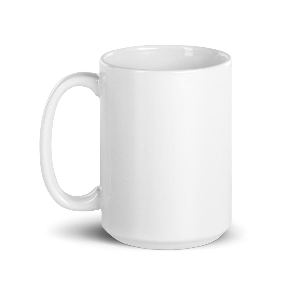 CHD Heart Strong Fingerprint - White glossy mug