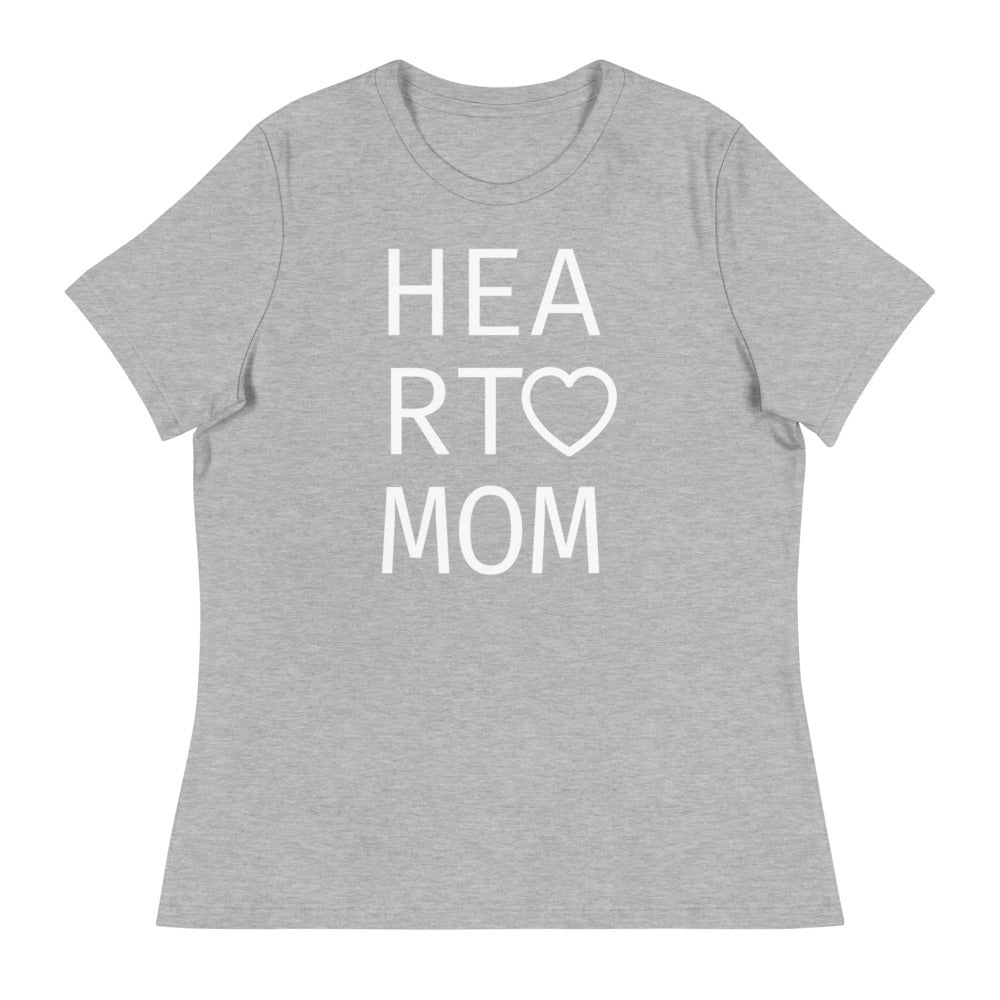 Heart Mom - Women's Relaxed T-Shirt