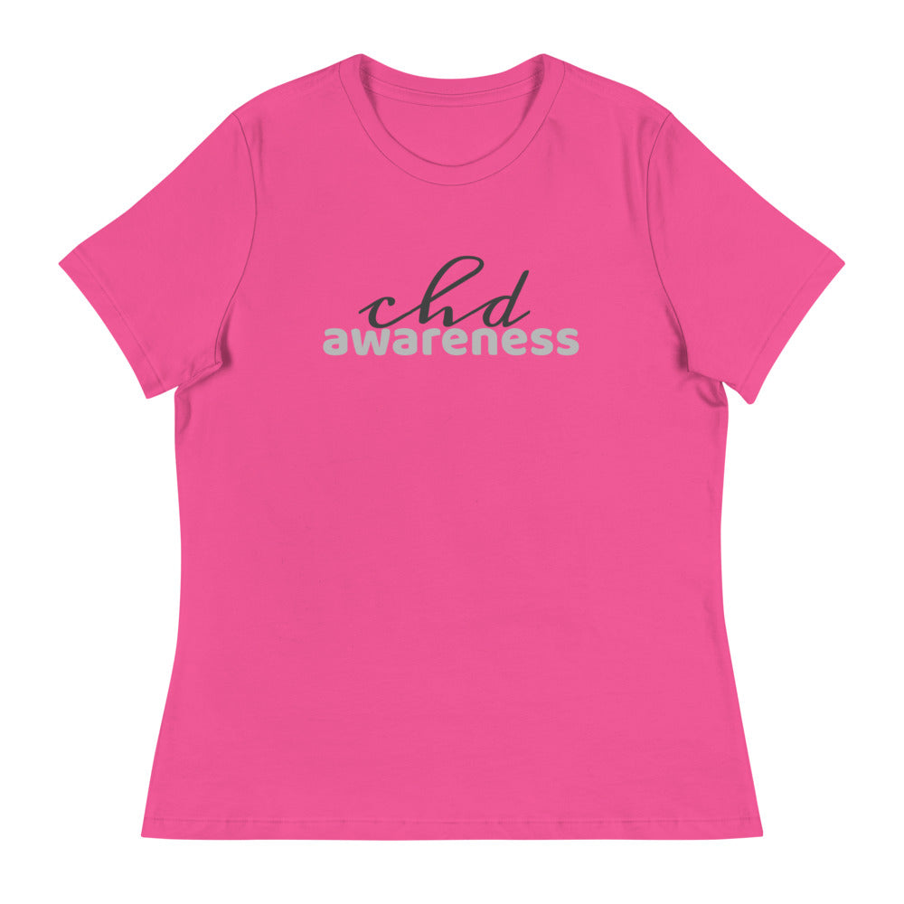 CHD Awareness Two Tone - Women's Relaxed T-Shirt
