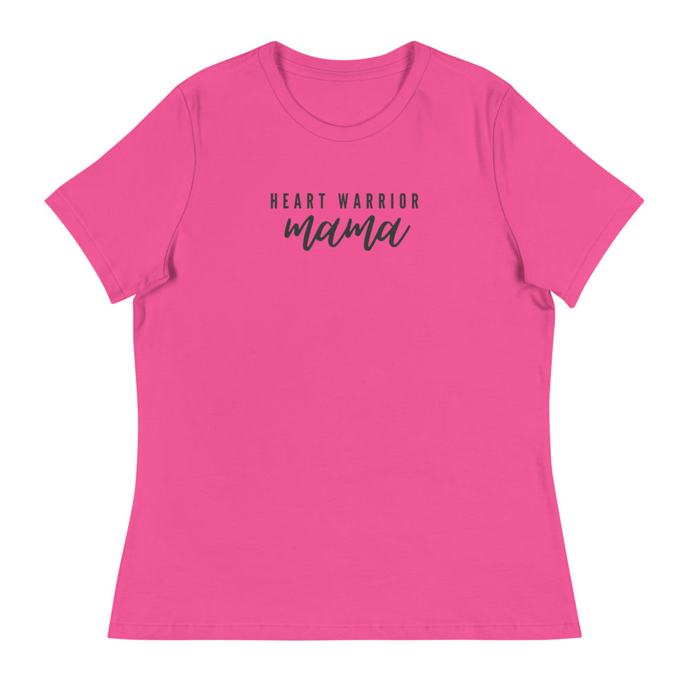 Heart Warrior Mama - Women's Relaxed T-Shirt