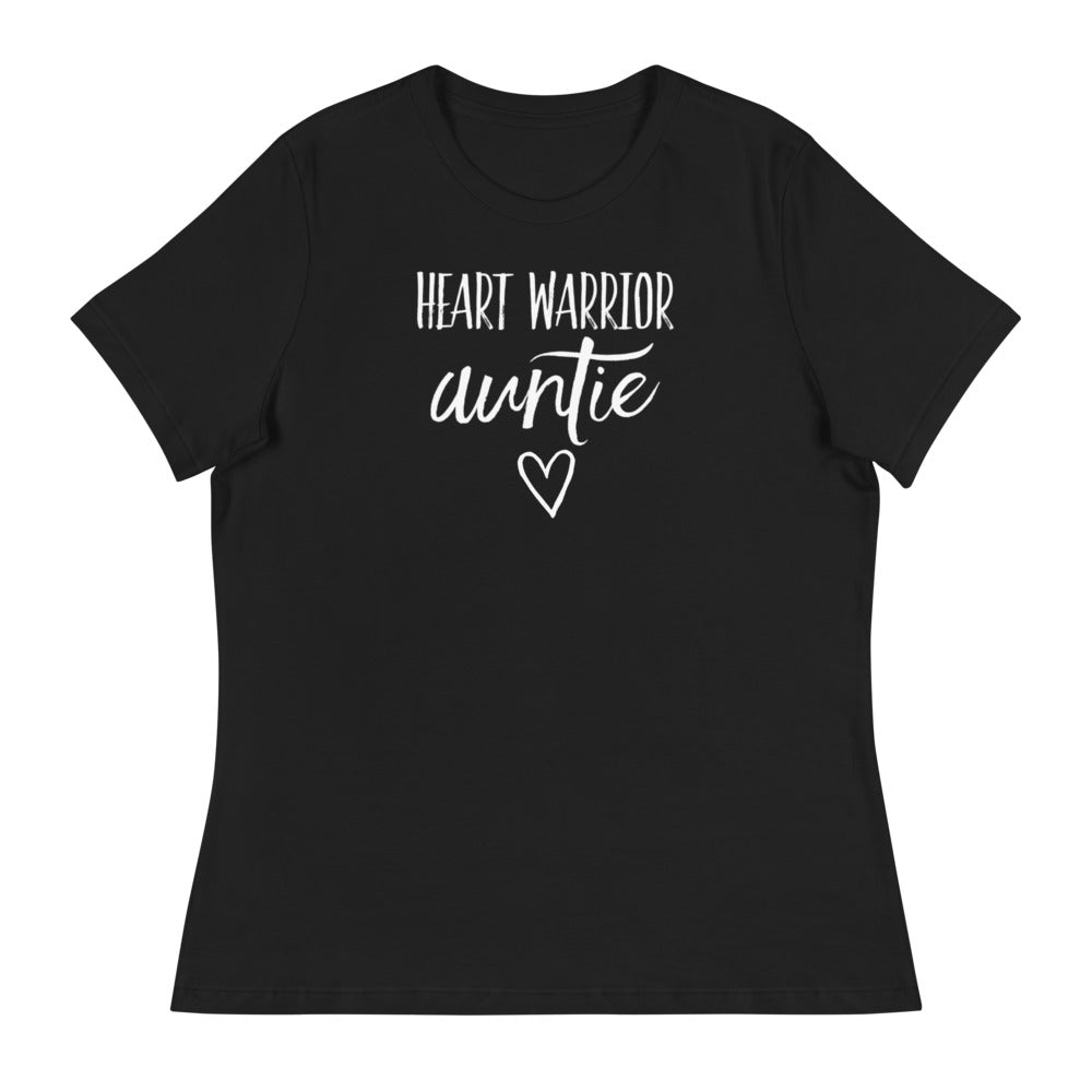 Heart Warrior Auntie - Women's Relaxed T-Shirt