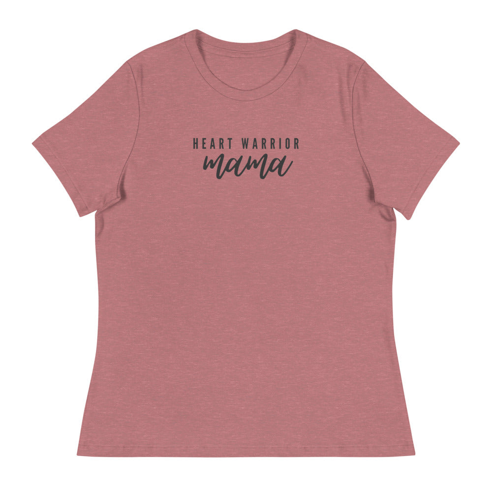 Heart Warrior Mama - Women's Relaxed T-Shirt
