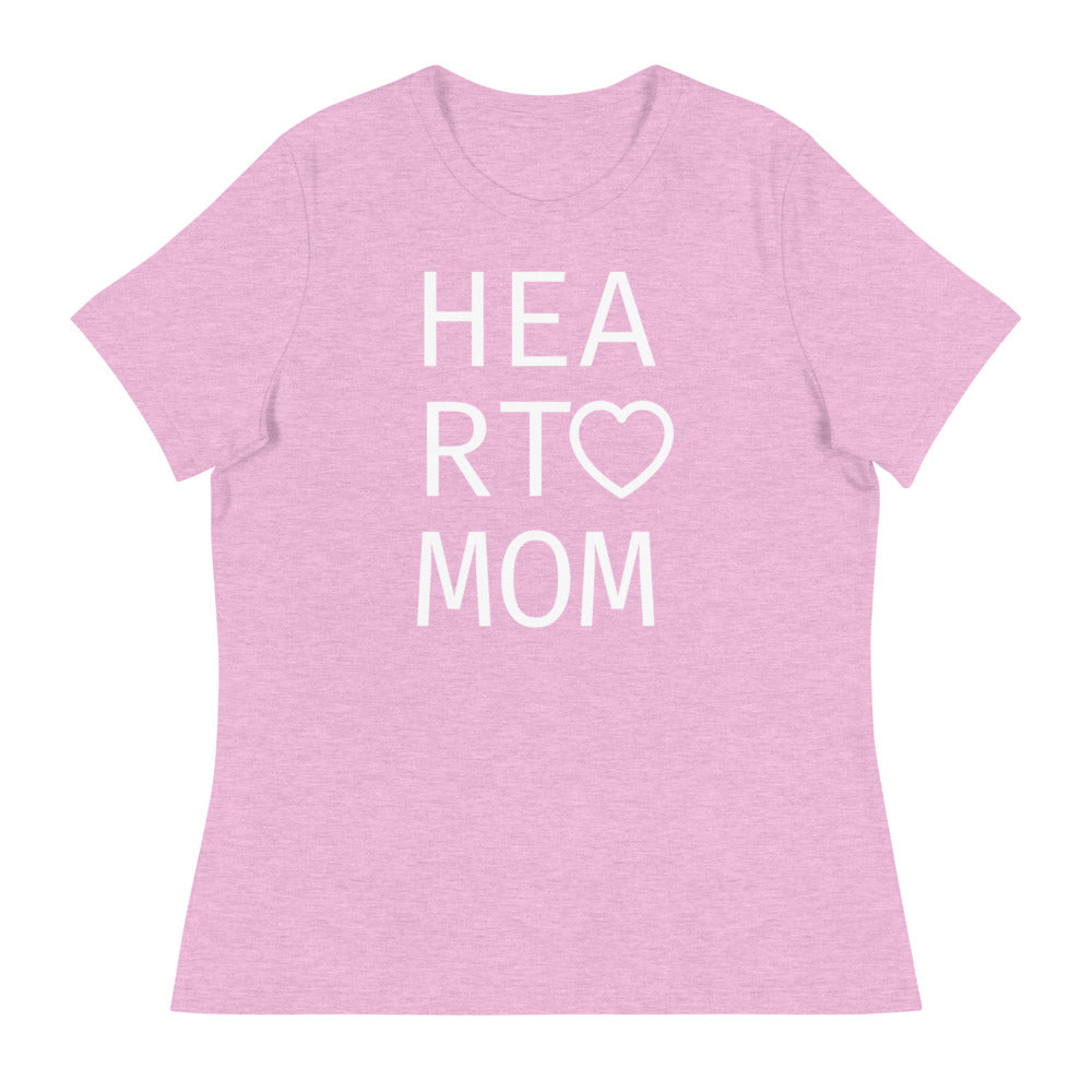 Heart Mom - Women's Relaxed T-Shirt