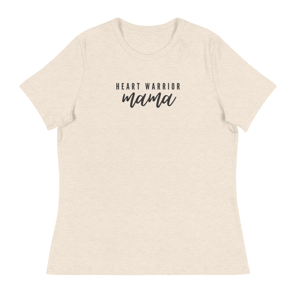 Heart Warrior Mama - Women's Relaxed T-Shirt