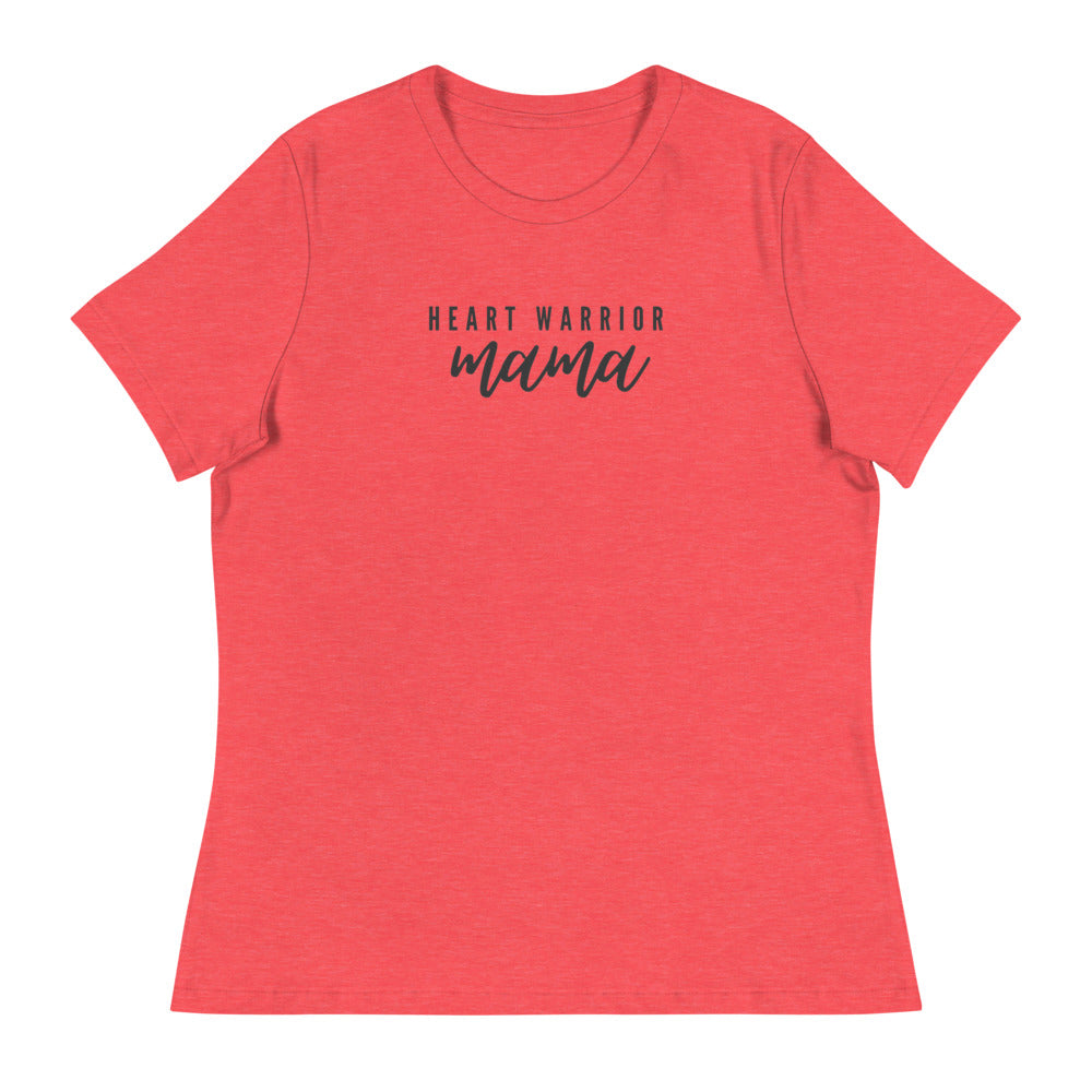 Heart Warrior Mama - Women's Relaxed T-Shirt