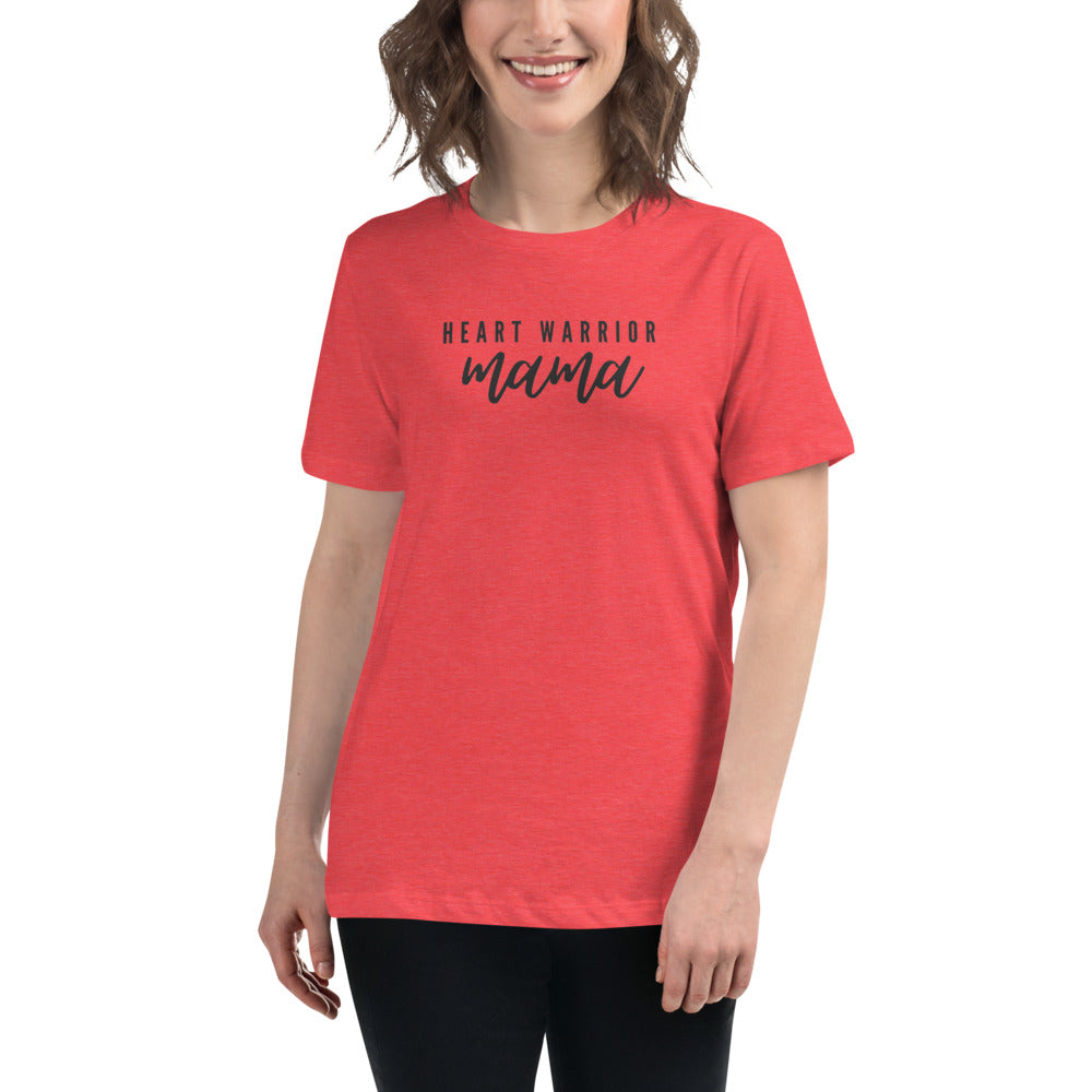 Heart Warrior Mama - Women's Relaxed T-Shirt