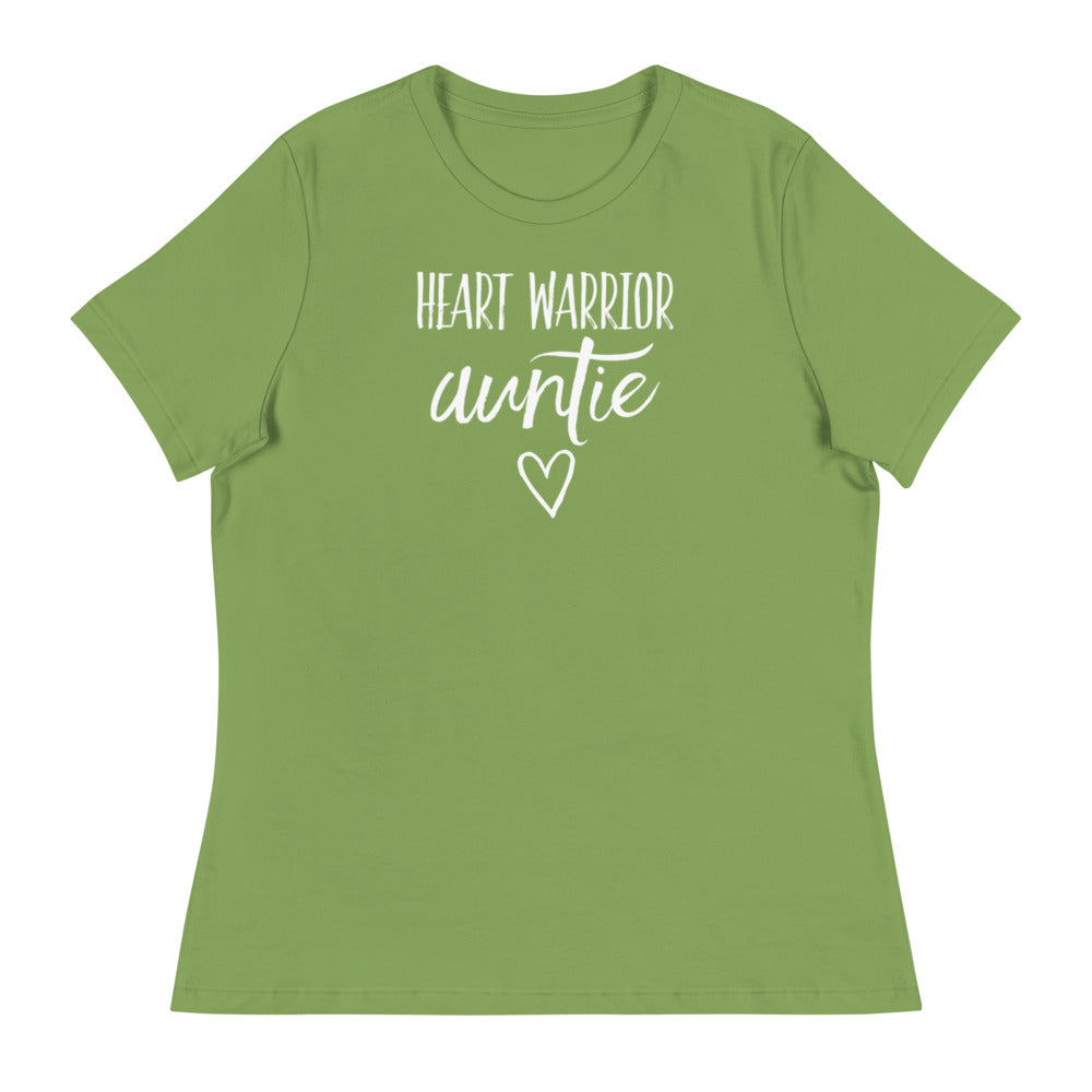 Heart Warrior Auntie - Women's Relaxed T-Shirt