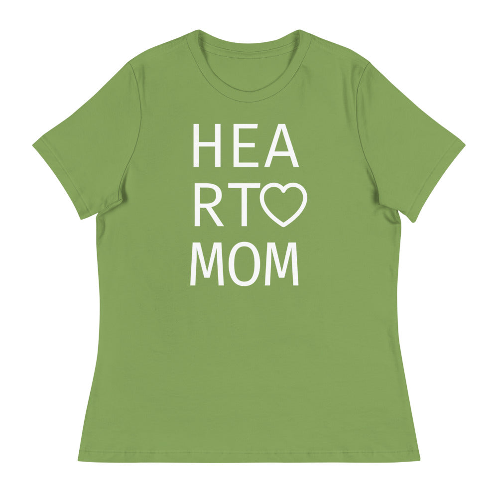 Heart Mom - Women's Relaxed T-Shirt