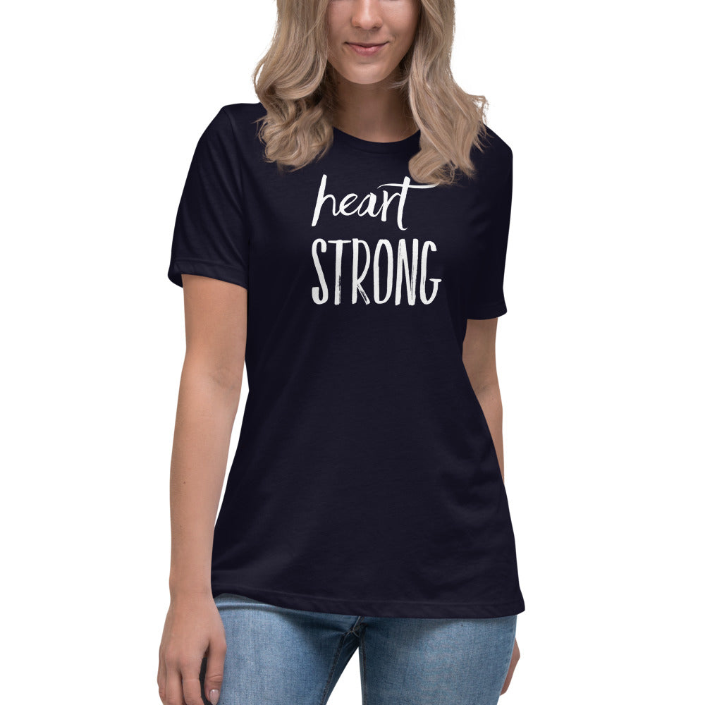 Heart Strong - Women's Relaxed T-Shirt