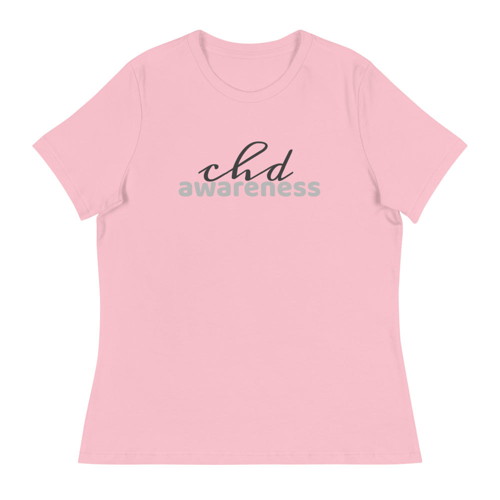 CHD Awareness Two Tone - Women's Relaxed T-Shirt