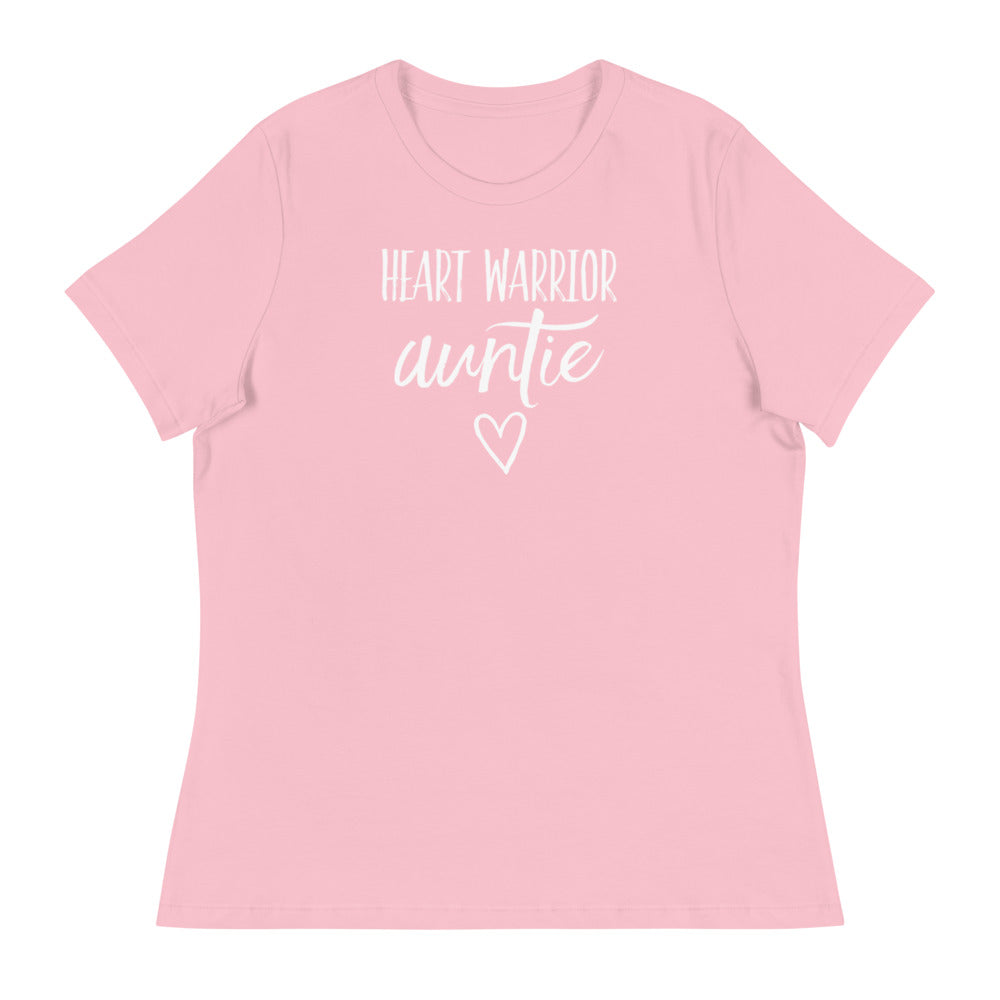Heart Warrior Auntie - Women's Relaxed T-Shirt