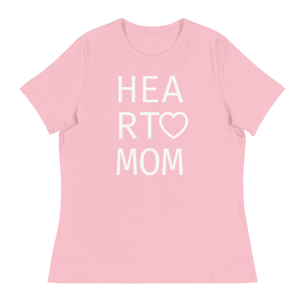 Heart Mom - Women's Relaxed T-Shirt