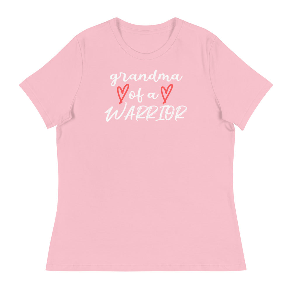 Grandma of a Warrior - Women's Relaxed T-Shirt