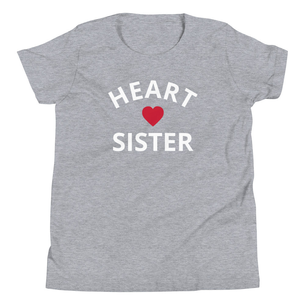Heart Sister - Youth Short Sleeve T-Shirt