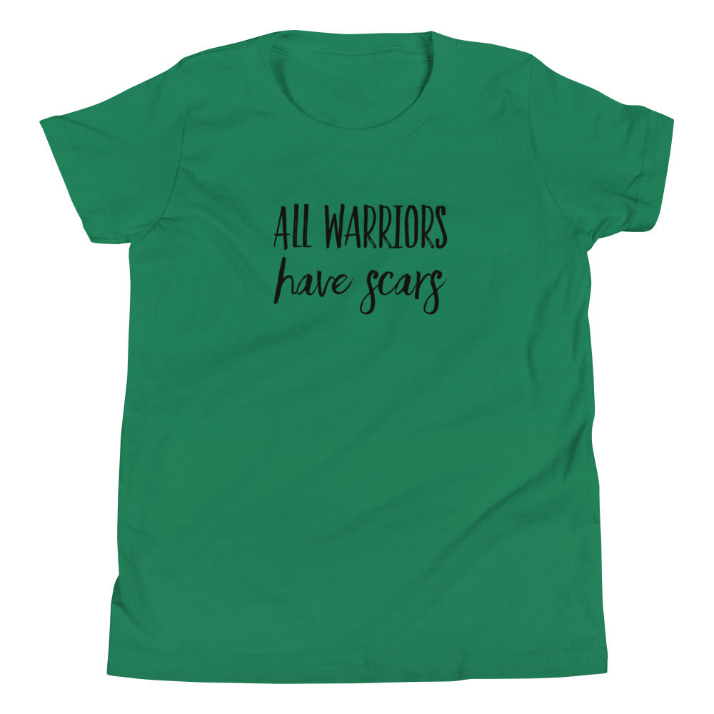All Warriors Have Scars - Youth Short Sleeve T-Shirt