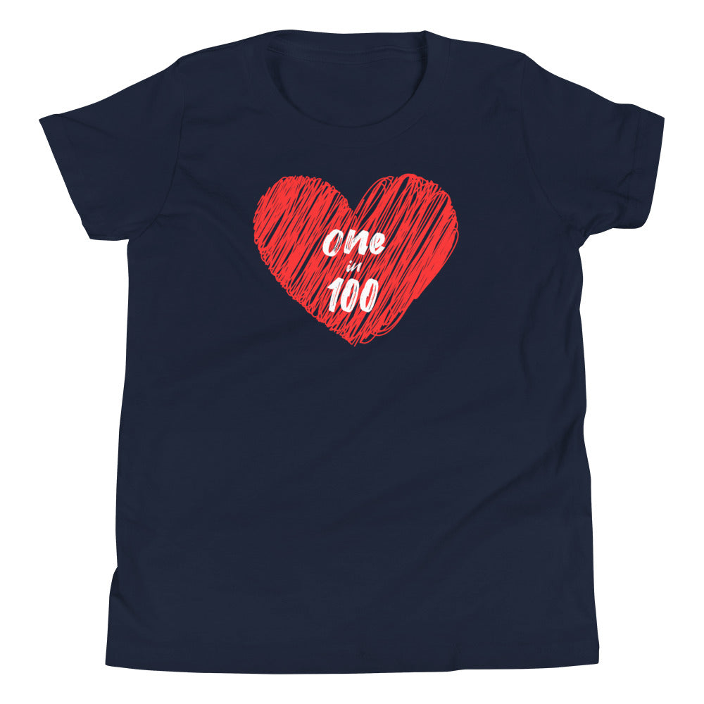 One in 100 - Youth Short Sleeve T-Shirt