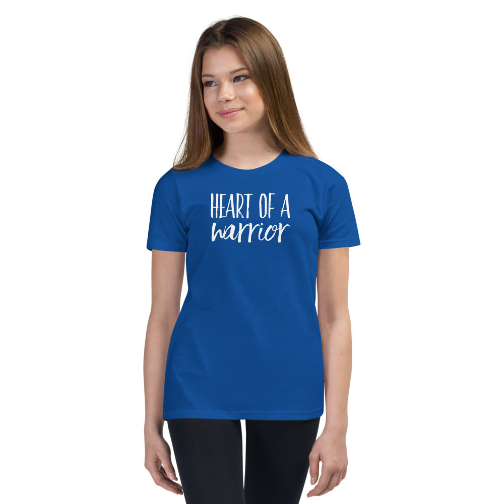 Heart of a Warrior - Youth Short Sleeve T-Shirt