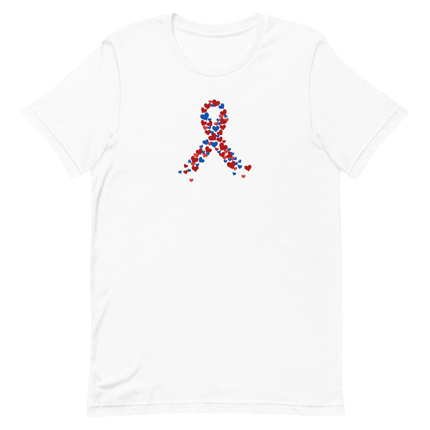 Ribbon of Hearts - Unisex T-shirt